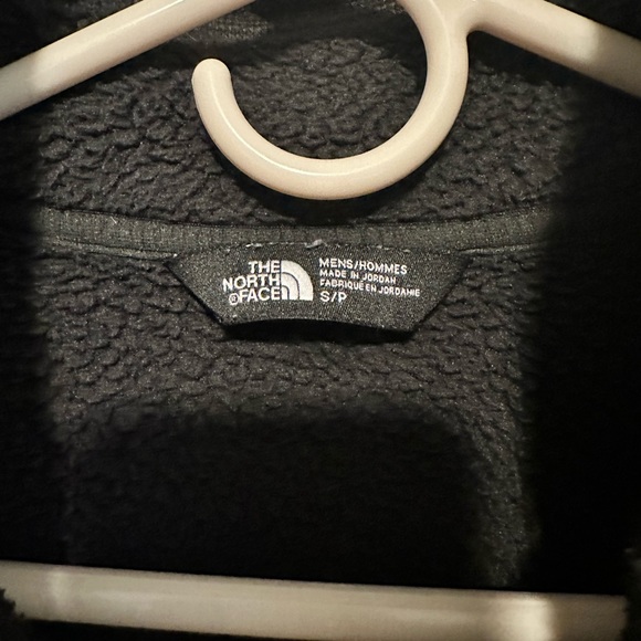 Men’s Black/Grey Northface Fleece Zip Up Three Quarter Zip Jacket - Picture 4 of 4